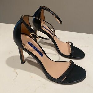 Stuart Weitzman - Nudistsong Strap Sandal Heel - Leather
